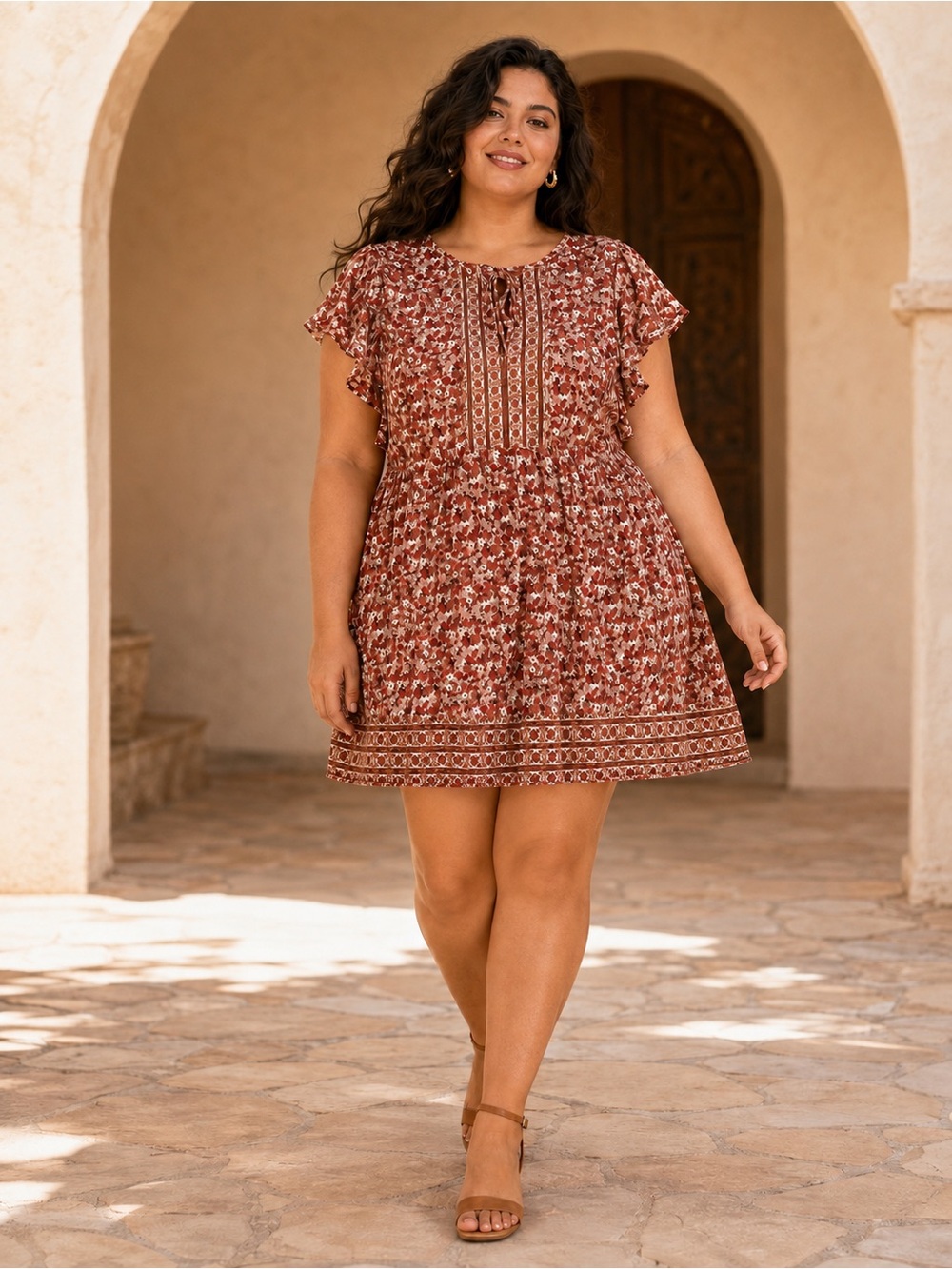 🎉5 for $45🎉 Nature dress size XL